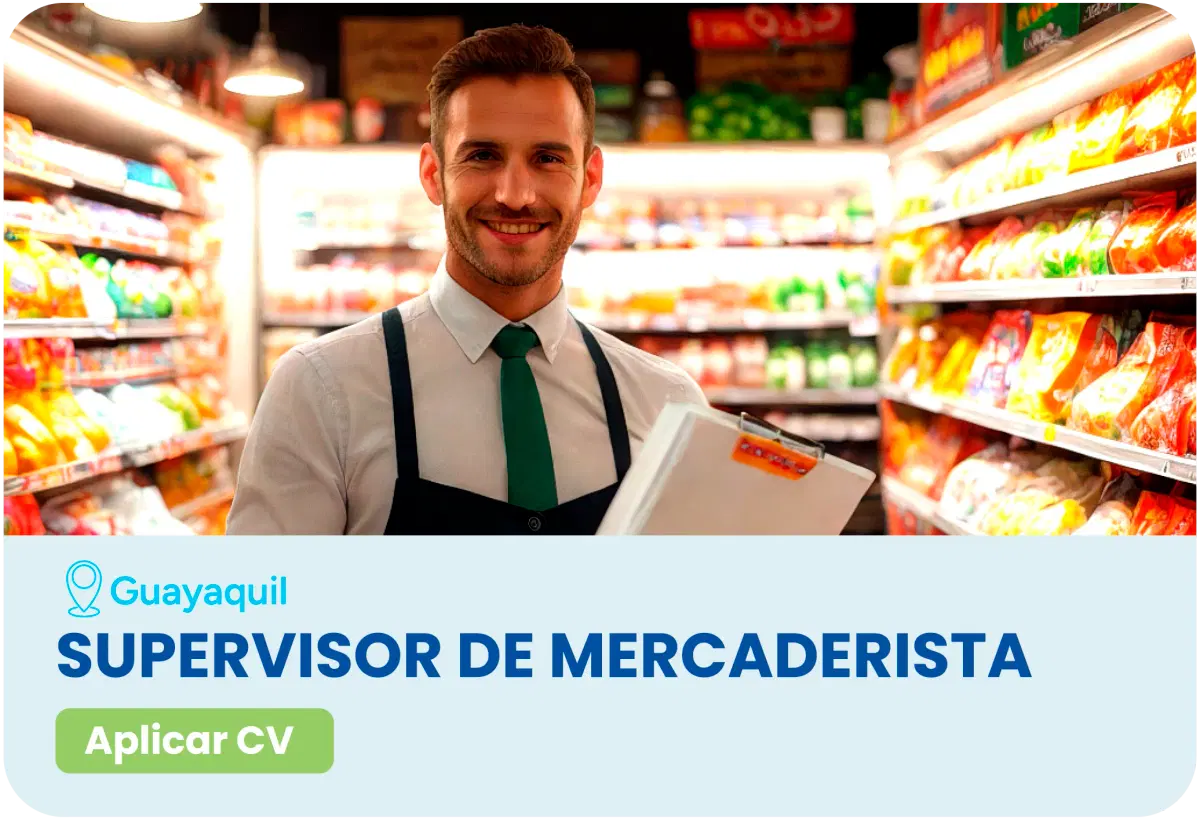 Supervisor de Mercaderista